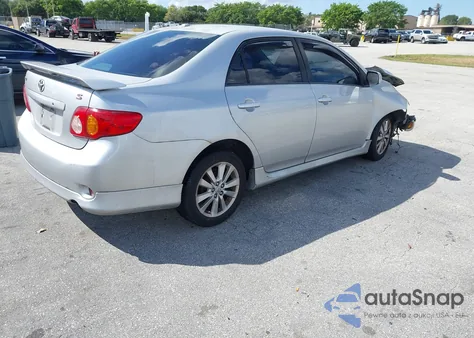 2010 Toyota Corolla S из США, поврежденный, VIN 2T1BU4EE7AC476214